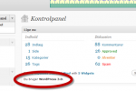 Opdatering – opgradering af WordPress blog til 3.0 opdater-wordpress-3_0_succes