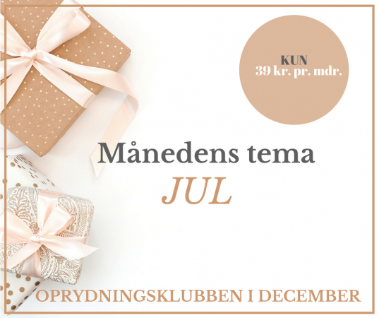 Planlæg gøremålene i god tid og nyd december