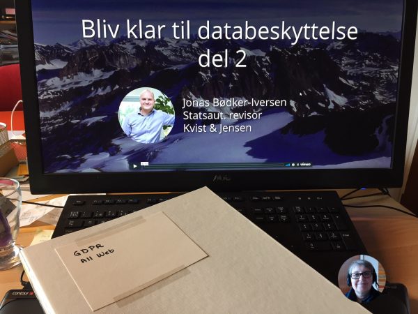 Bliv klar til GDPR - databeskyttelse
