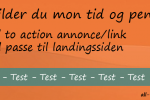 Når call to action annoncen ikke stemmer med landingpagen Call to action skal passe med landingside