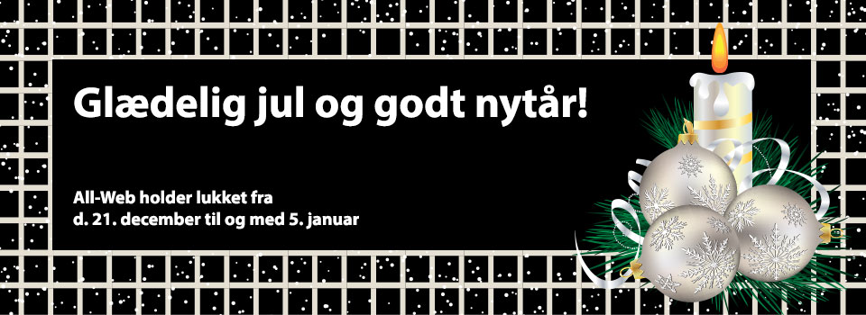 Glædelig jul og godt nytår